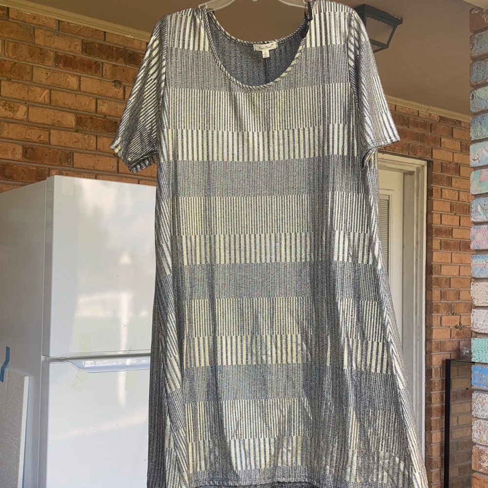 Shiny Paper Plane Dress